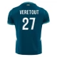 Olympique de Marseille Veretout 27 Vieraspelipaita 2024-25 Jalkapallo Pelipaidat Peliasut