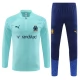 Olympique de Marseille Verryttelypuku 2023-24 - 1-4 Zip Sininen