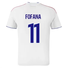 Olympique Lyonnais Fofana 11 Kotipelipaita 2025-26 Jalkapallo Pelipaidat Peliasut
