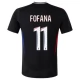 Olympique Lyonnais Fofana 11 Vieraspelipaita 2024-25 Jalkapallo Pelipaidat Peliasut
