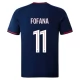 Olympique Lyonnais Fofana 11 Vieraspelipaita 2025-26 Jalkapallo Pelipaidat Peliasut