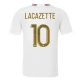 Olympique Lyonnais Lacazette 10 Kotipelipaita 2023-24 Jalkapallo Pelipaidat Peliasut