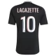 Olympique Lyonnais Lacazette 10 Vieraspelipaita 2024-25 Jalkapallo Pelipaidat Peliasut