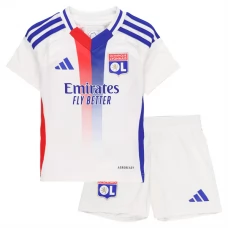 Olympique Lyonnais Lasten Kotipelipaita 2024-25 Jalkapallo Pelipaidat Peliasut
