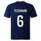 Olympique Lyonnais Tessmann 6 Vieraspelipaita 2025-26 Jalkapallo Pelipaidat Peliasut