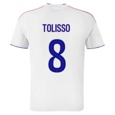 Olympique Lyonnais Tolisso 8 Kotipelipaita 2025-26 Jalkapallo Pelipaidat Peliasut