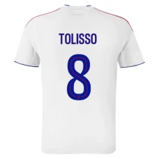 Olympique Lyonnais Tolisso 8 Kotipelipaita 2025-26 Jalkapallo Pelipaidat Peliasut