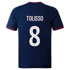 Olympique Lyonnais Tolisso 8 Vieraspelipaita 2025-26 Jalkapallo Pelipaidat Peliasut