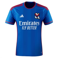 Olympique Lyonnais Vieraspelipaita 2023-24 Jalkapallo Pelipaidat Peliasut