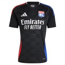 Olympique Lyonnais Vieraspelipaita 2024-25 Jalkapallo Pelipaidat Peliasut