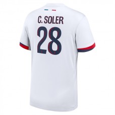 Paris Saint Germain C.Soler 28 Vieraspelipaita 2024-25 Jalkapallo Pelipaidat Peliasut