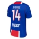 Paris Saint Germain D.Doué 14 Kotipaita 2026-27 Pelipaita