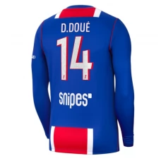 Paris Saint Germain D.Doué 14 Kotipaita 2026-27 Pelipaita Long Sleeve