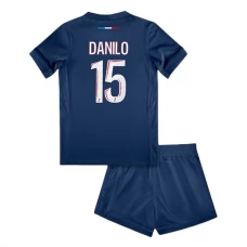 Paris Saint Germain Danilo 15 Lasten Kotipelipaita 2024-25 Jalkapallo Pelipaidat Peliasut
