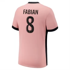 Paris Saint Germain Fabian 8 Kolmas Pelipaita 2024-25 Jalkapallo Pelipaidat Peliasut