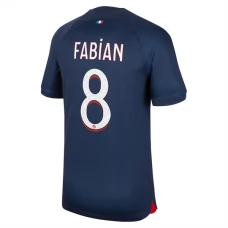 Paris Saint Germain Fabian 8 Kotipelipaita 2023-24 Jalkapallo Pelipaidat Peliasut