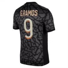Paris Saint Germain G.Ramos 9 Kolmas Pelipaita 2023-24 Jalkapallo Pelipaidat Peliasut