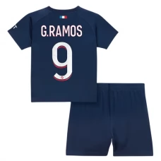 Paris Saint Germain G.Ramos 9 Lasten Kotipelipaita 2023-24 Jalkapallo Pelipaidat Peliasut