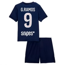 Paris Saint Germain G.Ramos 9 Lasten Kotipelipaita 2025-26 Jalkapallo Pelipaidat Peliasut