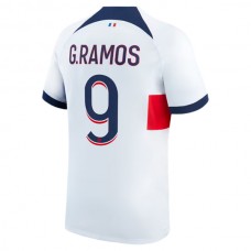 Paris Saint Germain G.Ramos 9 Vieraspelipaita 2023-24 Jalkapallo Pelipaidat Peliasut