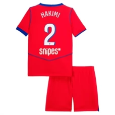 Paris Saint Germain Hakimi 2 Lasten Kolmas Pelipaita 2025-26 Jalkapallo Pelipaidat Peliasut