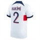 Paris Saint Germain Hakimi 2 Vieraspelipaita 2023-24 Jalkapallo Pelipaidat Peliasut