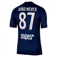 Paris Saint Germain João Neves 87 Kotipelipaita 2025-26 Jalkapallo Pelipaidat Peliasut
