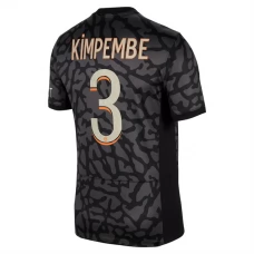 Paris Saint Germain Kimpembe 3 Kolmas Pelipaita 2023-24 Jalkapallo Pelipaidat Peliasut