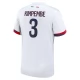 Paris Saint Germain Kimpembe 3 Vieraspelipaita 2024-25 Jalkapallo Pelipaidat Peliasut