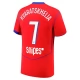 Paris Saint Germain Kvaratskhelia 7 Kolmas Pelipaita 2025-26 Jalkapallo Pelipaidat Peliasut