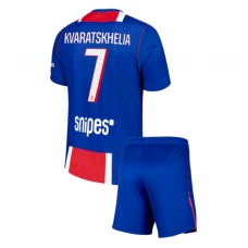 Paris Saint Germain Kvaratskhelia 7 Kotipaita 2026-27 Lasten Pelipaita