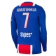 Paris Saint Germain Kvaratskhelia 7 Kotipaita 2026-27 Pelipaita Long Sleeve