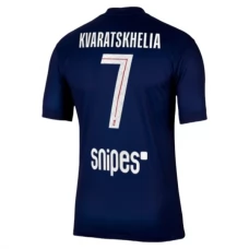 Paris Saint Germain Kvaratskhelia 7 Kotipelipaita 2025-26 Jalkapallo Pelipaidat Peliasut