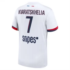 Paris Saint Germain Kvaratskhelia 7 Vieraspelipaita 2025-26 Jalkapallo Pelipaidat Peliasut