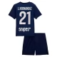 Paris Saint Germain L.Hernandez 21 Lasten Kotipelipaita 2025-26 Jalkapallo Pelipaidat Peliasut