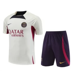Paris Saint Germain Lasten Treenipaita Suits 2023-24 - Shorts Valkoinen Violetti