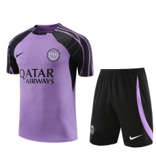 Paris Saint Germain Lasten Treenipaita Suits 2023-24 - Shorts Violetti