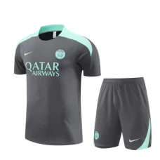 Paris Saint Germain Lasten Treenipaita Suits 2024-25 - Shorts Harmaa