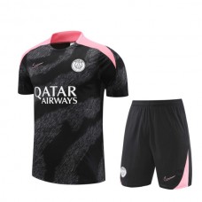 Paris Saint Germain Lasten Treenipaita Suits 2024-25 - Shorts Musta