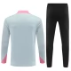 Paris Saint Germain Lasten Verryttelypuku 2024-25 - 1-4 Zip Light Harmaa