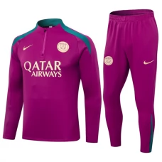 Paris Saint Germain Lasten Verryttelypuku 2024-25 - 1-4 Zip Rose Punainen