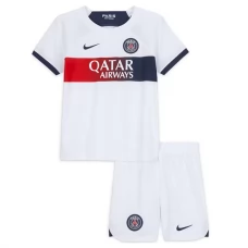 Paris Saint Germain Lasten Vieraspelipaita 2023-24 Jalkapallo Pelipaidat Peliasut