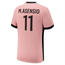 Paris Saint Germain M.Asensio 11 Kolmas Pelipaita 2024-25 Jalkapallo Pelipaidat Peliasut