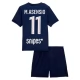 Paris Saint Germain M.Asensio 11 Lasten Kotipelipaita 2025-26 Jalkapallo Pelipaidat Peliasut