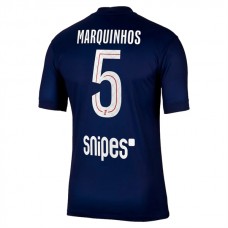 Paris Saint Germain Marquinhos 5 Kotipelipaita 2025-26 Jalkapallo Pelipaidat Peliasut