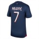 Paris Saint Germain Mbappé 7 Kotipelipaita 2023-24 Jalkapallo Pelipaidat Peliasut