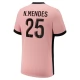 Paris Saint Germain N.Mendes 25 Kolmas Pelipaita 2024-25 Jalkapallo Pelipaidat Peliasut