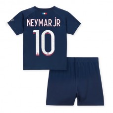 Paris Saint Germain Neymar Jr 10 Lasten Kotipelipaita 2023-24 Jalkapallo Pelipaidat Peliasut