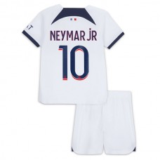 Paris Saint Germain Neymar Jr 10 Lasten Vieraspelipaita 2023-24 Jalkapallo Pelipaidat Peliasut