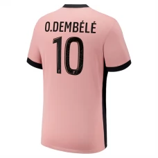 Paris Saint Germain O.Dembélé 10 Kolmas Pelipaita 2024-25 Jalkapallo Pelipaidat Peliasut